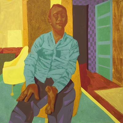 Ghost, 2021, Acrylic on Canvas, 30” x 30”