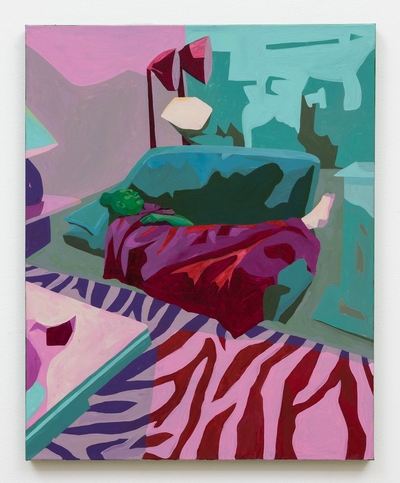 Under Observation, 2022, 24” × 30”